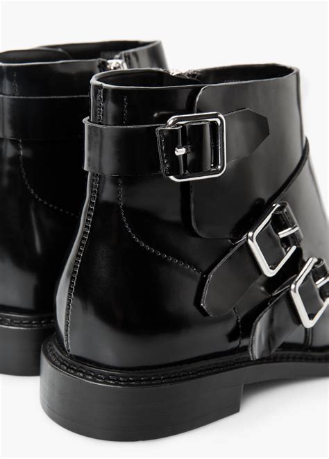 8" Appxoximate shaft height 14" Unleash your inner punk muse with the Swing-815 knee-high boot, the ultimate in alternative footwear. . Tracys boots and buckles